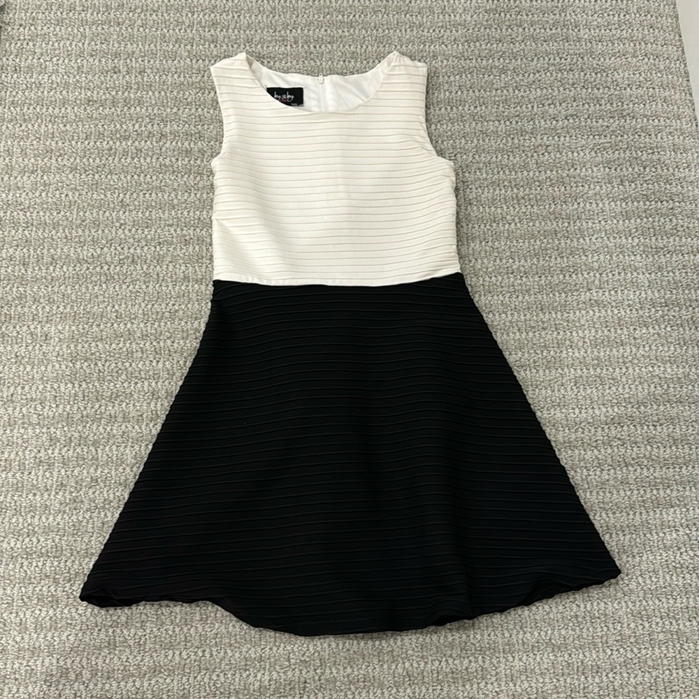 Black and white dress